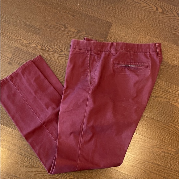Pantalon Chino Homme Bonobos - Gris - Taille 35x32 - Coupe Athlétique - Préppy - Occasion